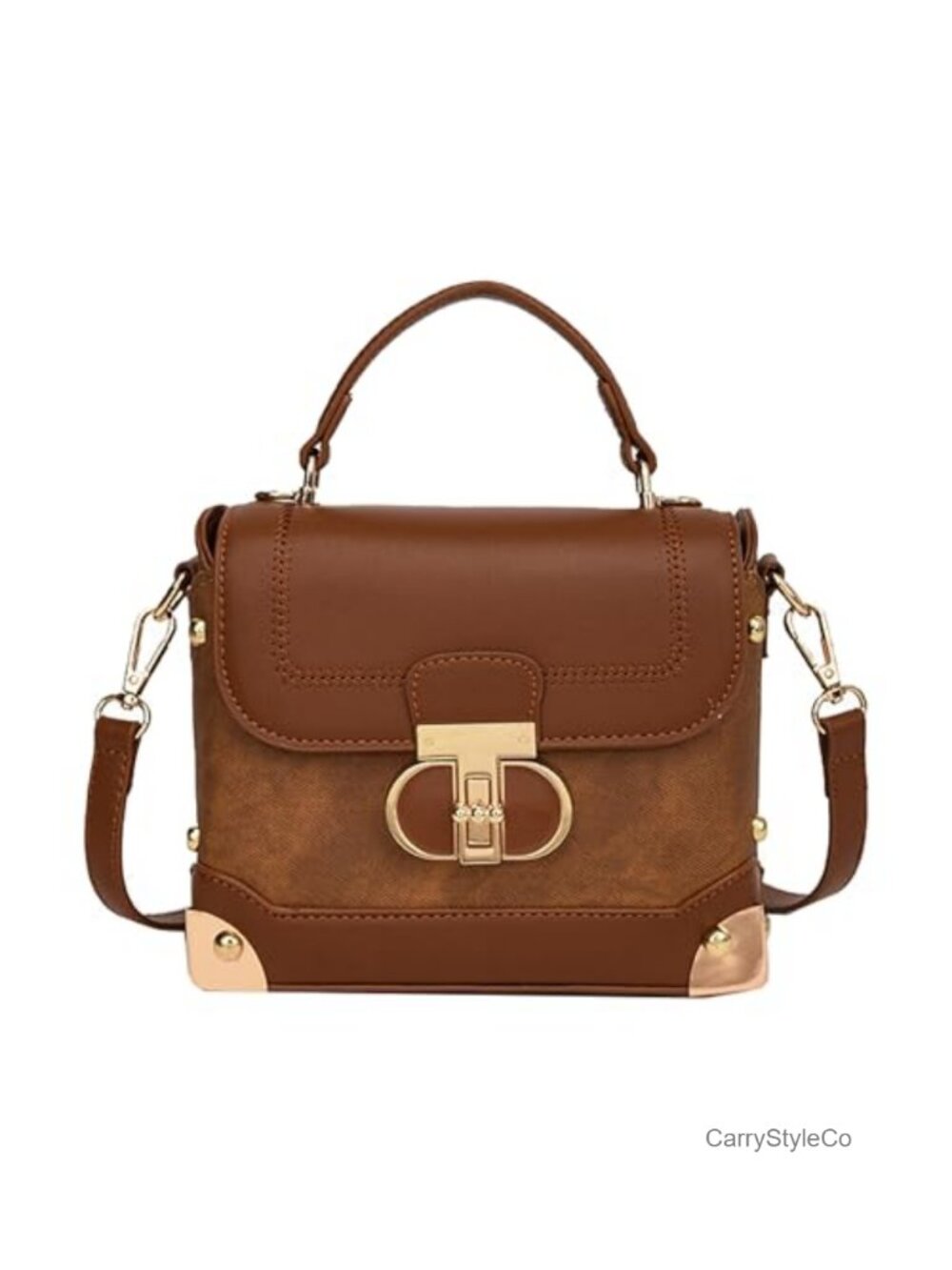 PU Leather Mini Top Handle Hobo Shoulder Bag Cute Lightweight Crossbody Purse